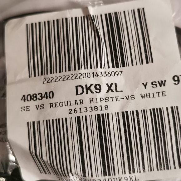 Victoria's Secret Bikini Bottom Black White New Extra Large - Picture 5 of 5